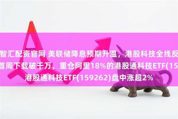 智汇配资官网 美联储降息预期升温，港股科技全线反弹！阿里千问公测首周下载破千万，重仓阿里18%的港股通科技ETF(159262)盘中涨超2%